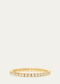Sara WeinstockDujour 18K Gold Diamond Stretch Bracelet