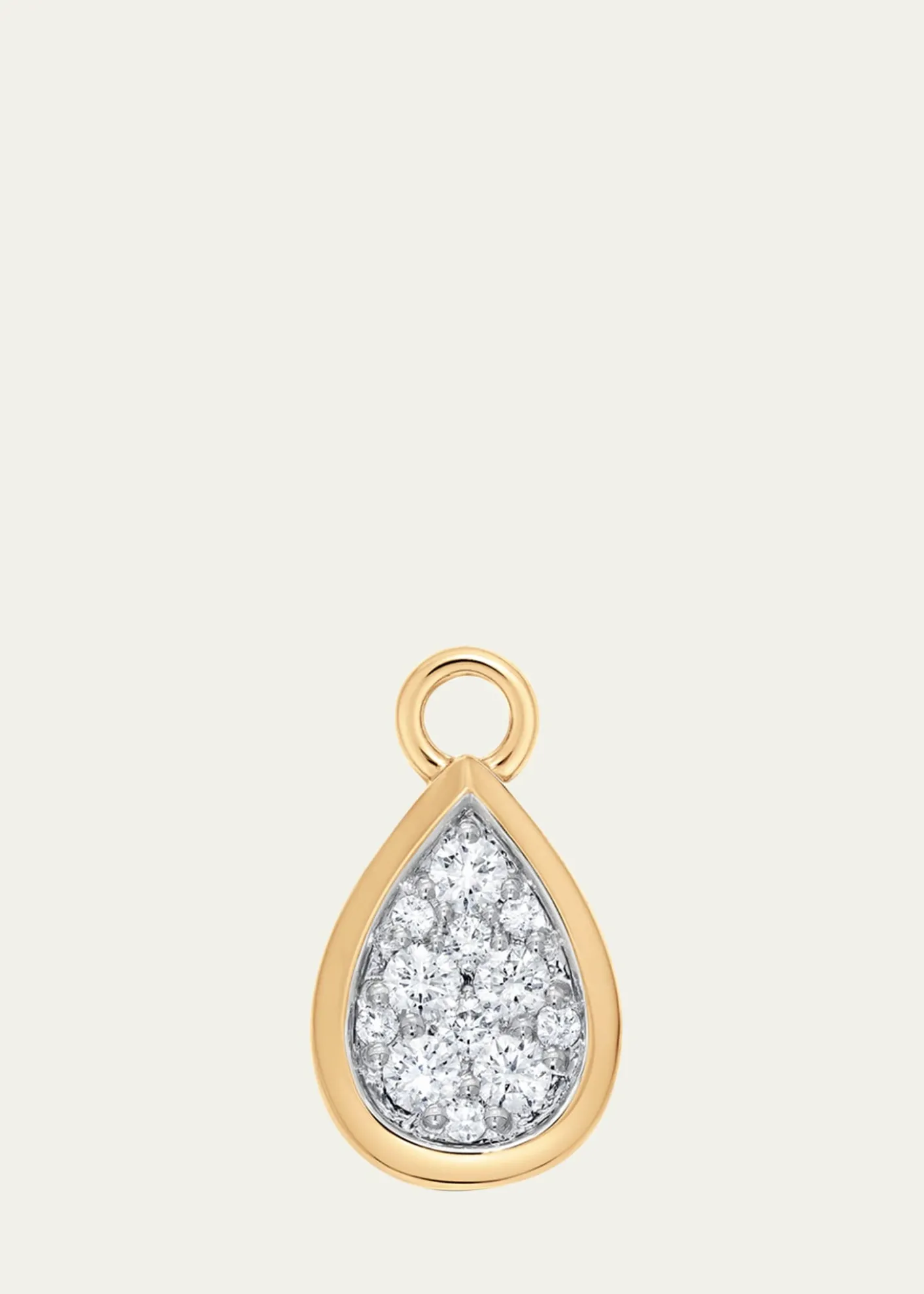 Sara Weinstock18K Gold & Diamond Pear Charm