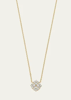 Sara Weinstock18K Yellow Gold Flora Diamond Pendant Necklace