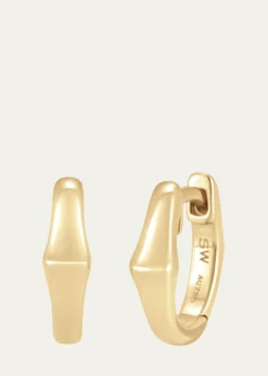 Sara Weinstock18K Yellow Gold Lucia Huggie Earrings