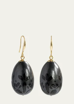 Saule LabelNova Earrings in Phantom Black