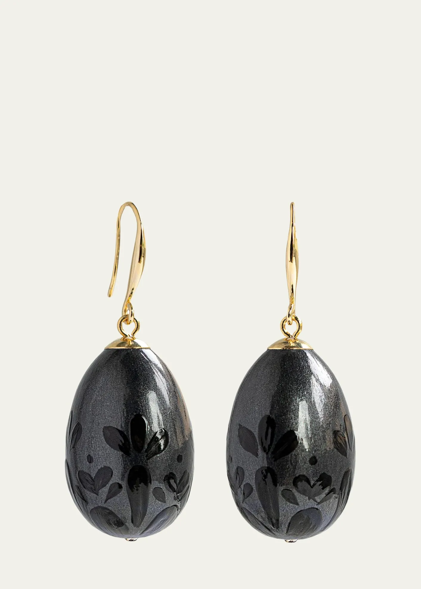 Saule LabelNova Earrings in Phantom Black