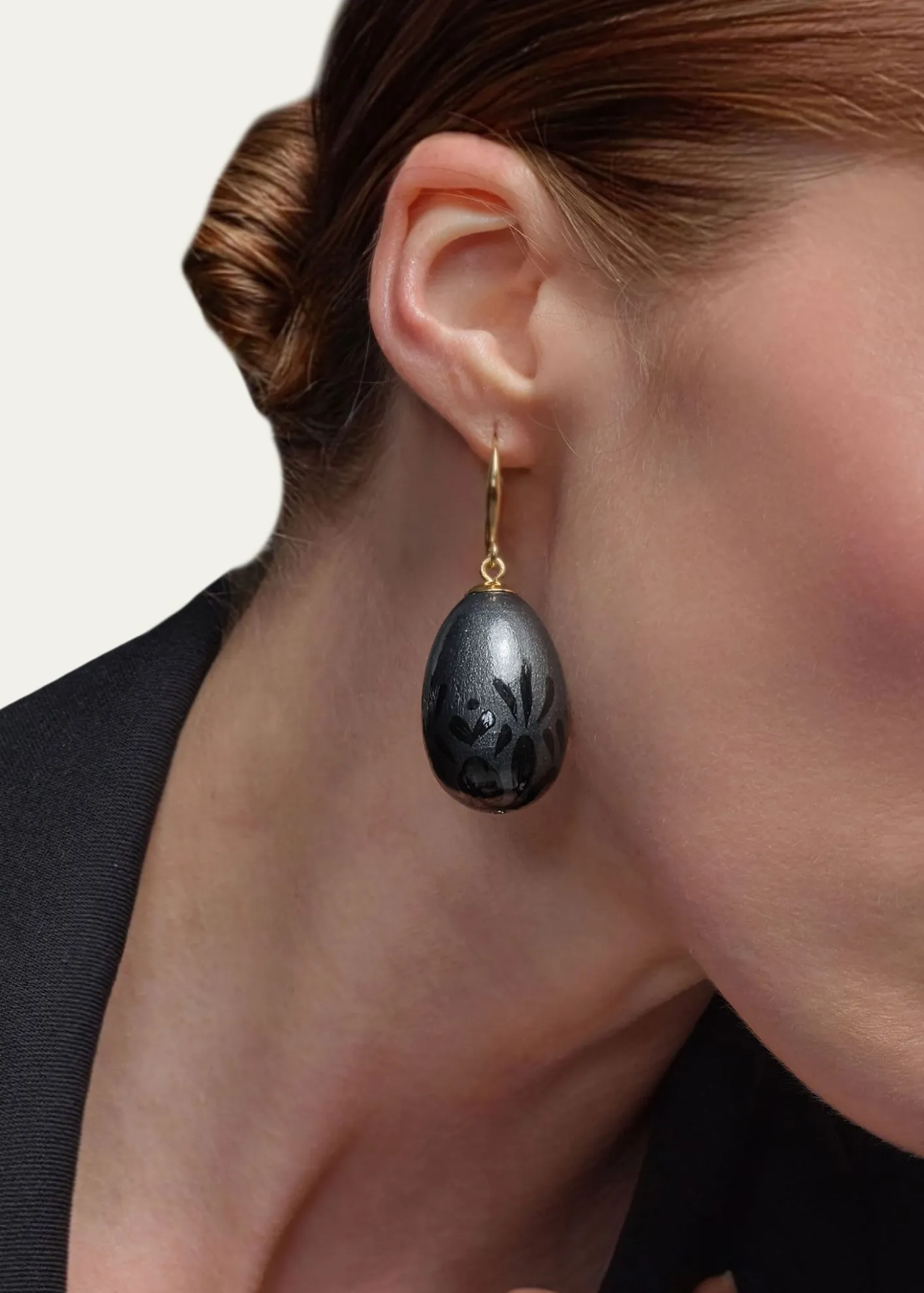 Saule LabelNova Earrings in Phantom Black