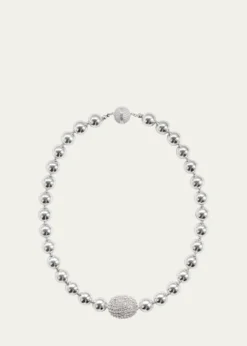 Saule LabelCassia Necklace in Silver Sheer