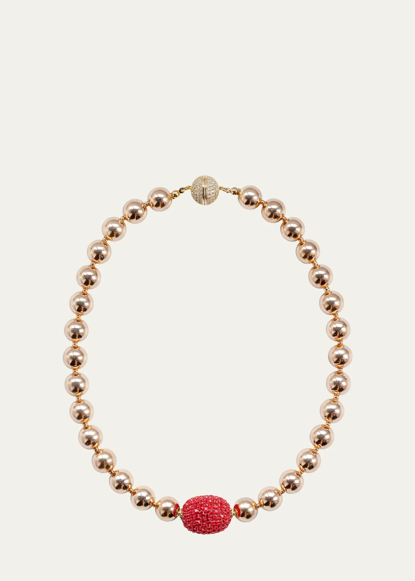 Saule LabelCassia Necklace in Crimson Bloom