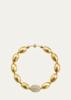 Saule LabelCherie 18" Necklace in Gold Glimmer