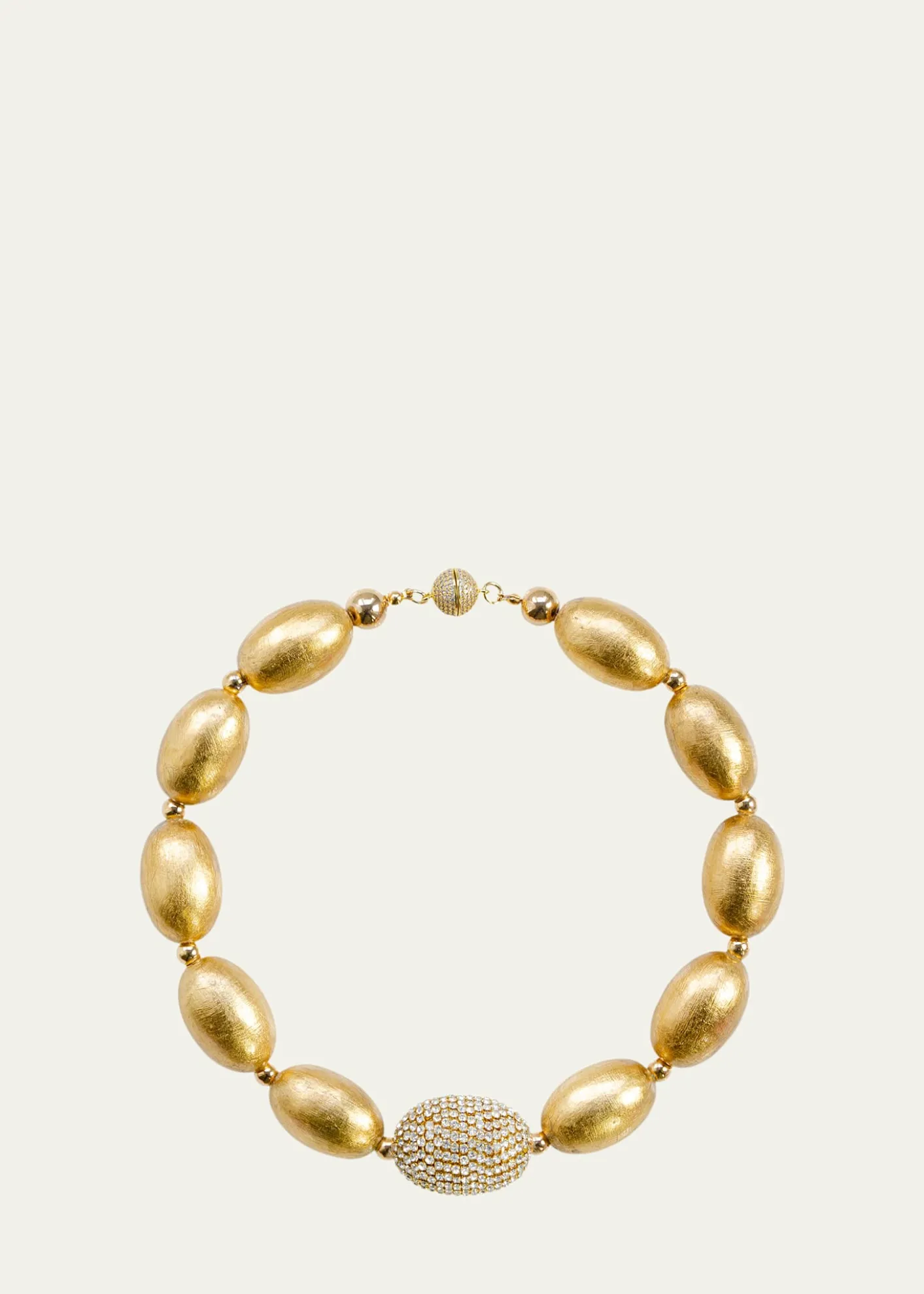 Saule LabelCherie 18" Necklace in Gold Glimmer