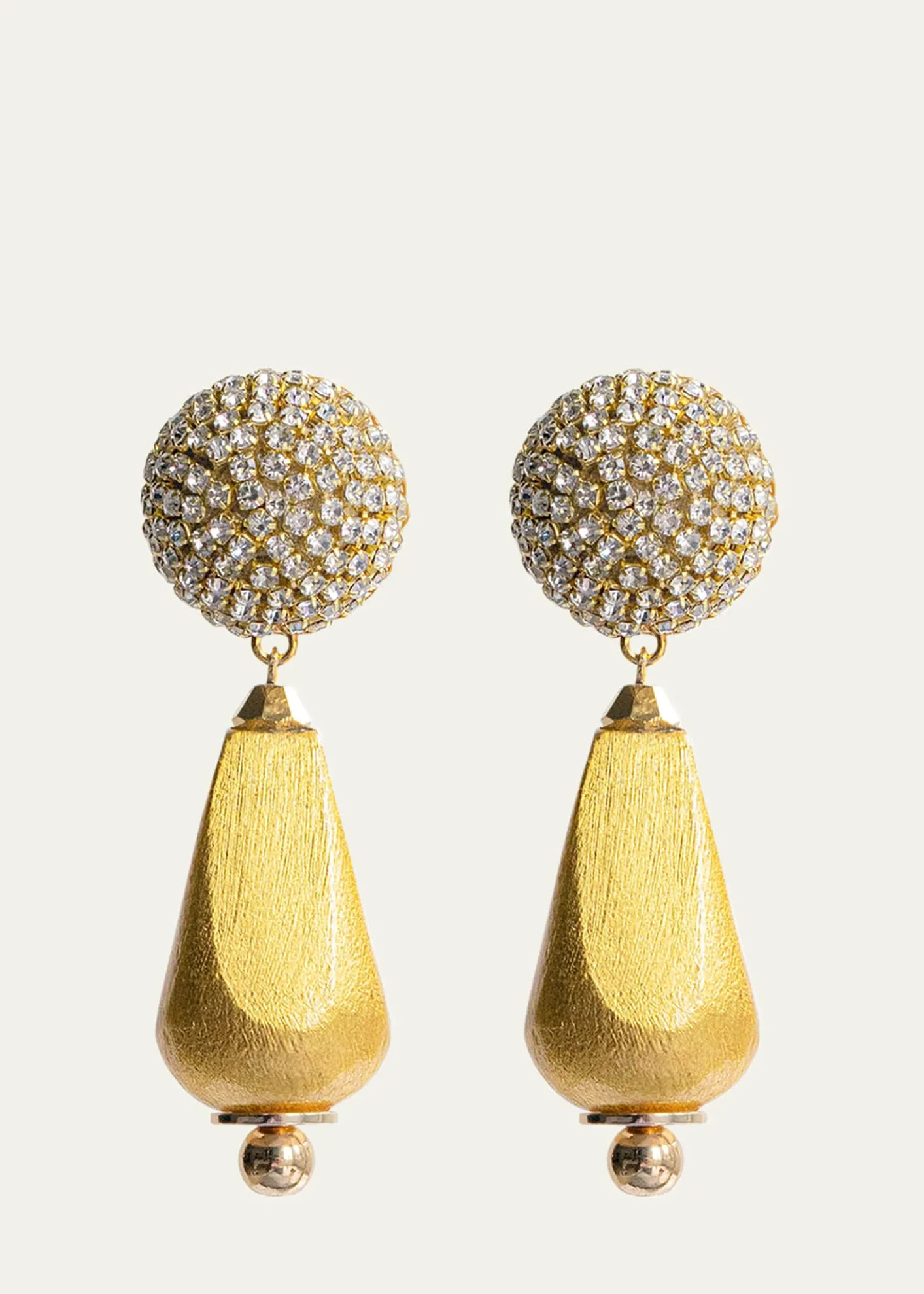 Saule LabelDalia Earrings in Gilded Gold