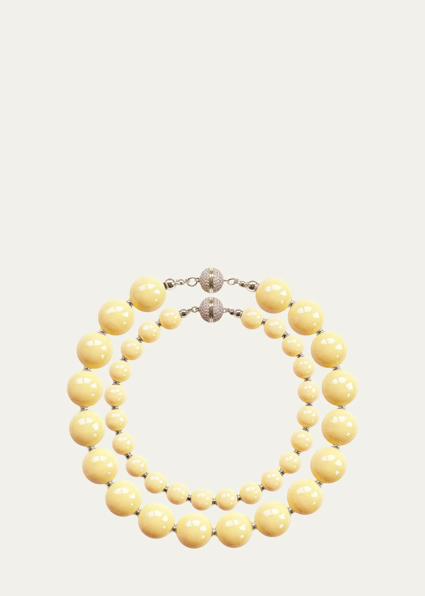 Saule LabelSiena Necklaces in Buttercup, Set of 2