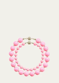 Saule LabelSiena Necklaces in Taffy, Set of 2