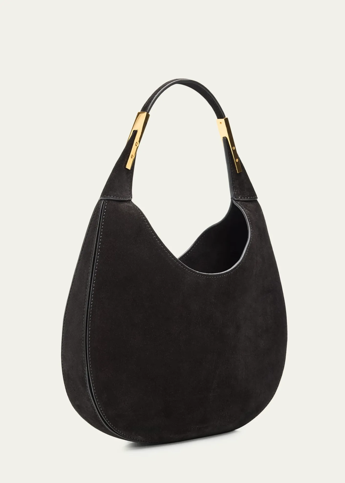 SavetteFlorence Small Suede Hobo Bag