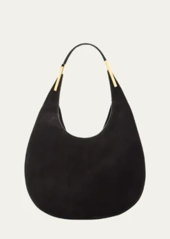 SavetteFlorence Small Suede Hobo Bag