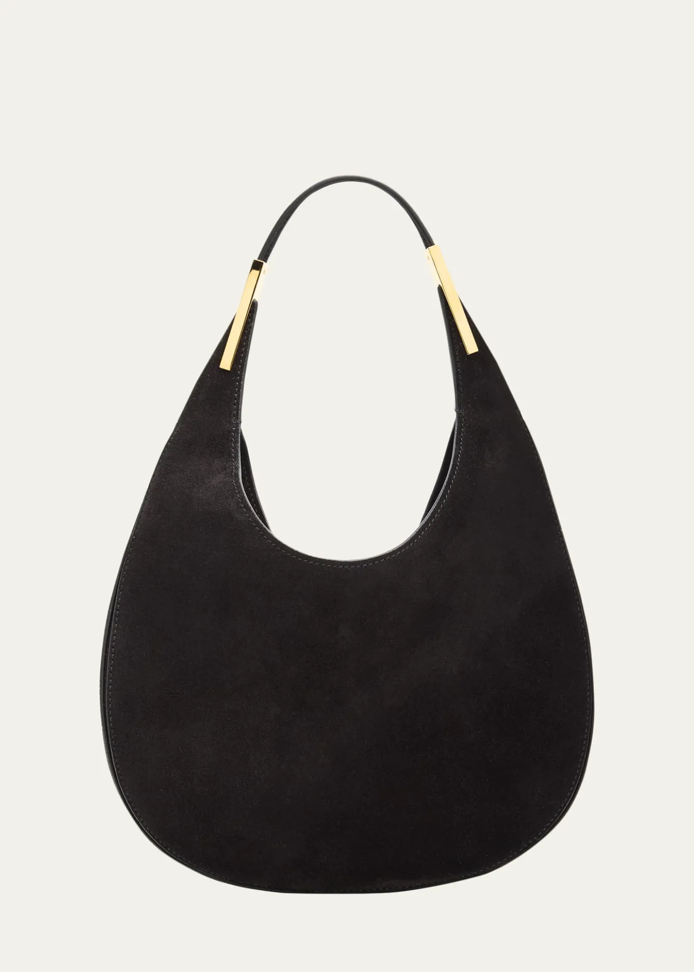 SavetteFlorence Small Suede Hobo Bag