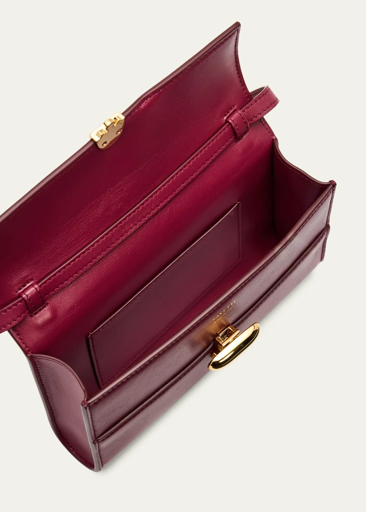 SavetteSymmetry Mini Leather Clutch Bag