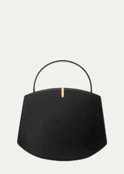 SavetteThe Florence Leather Top-Handle Bag