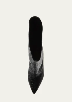 SchutzMaryana Snake-Print Leather Knee Boots