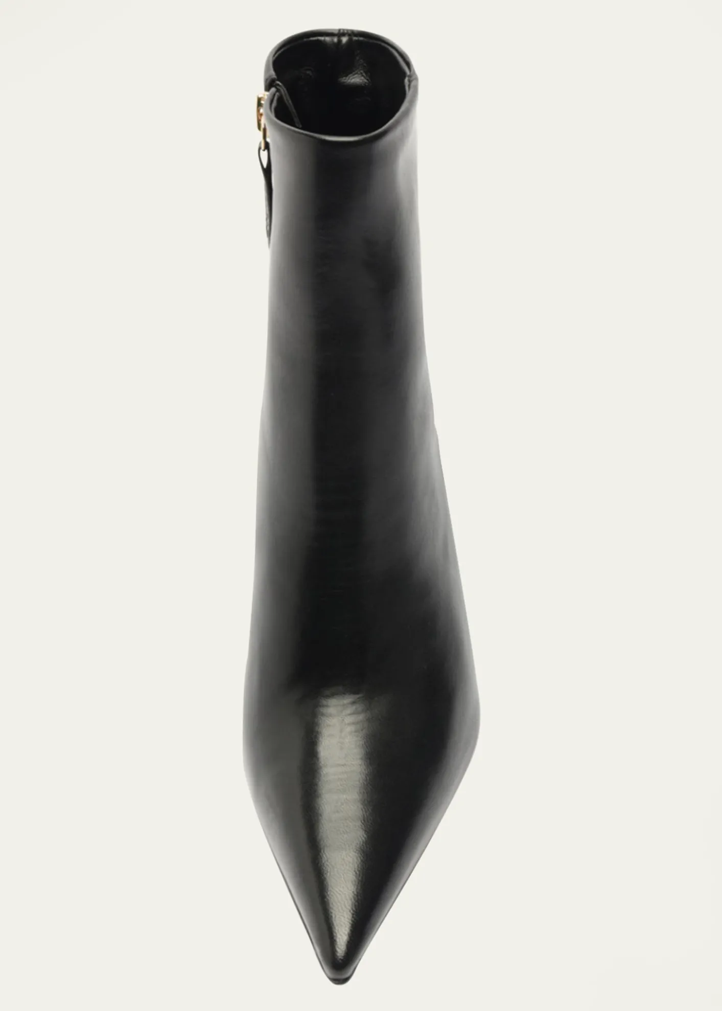 SchutzMikki Leather Stiletto Zip Booties