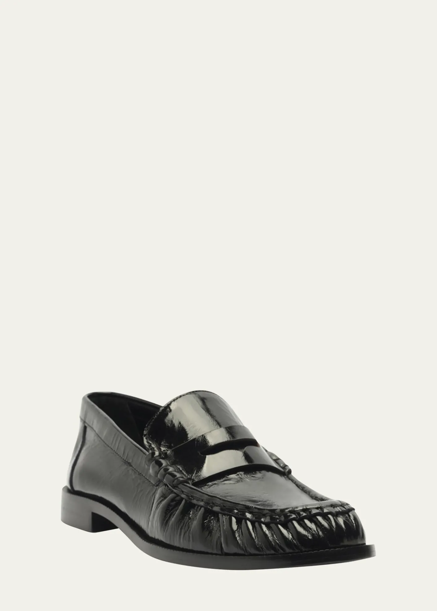 SchutzTyche Shiny Leather Penny Loafers