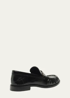 SchutzTyche Shiny Leather Penny Loafers