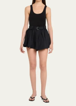 SeaAngelina A-Line Suiting Shorts