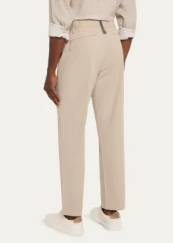 SeaseMen's Cotton Chino Tech Pants