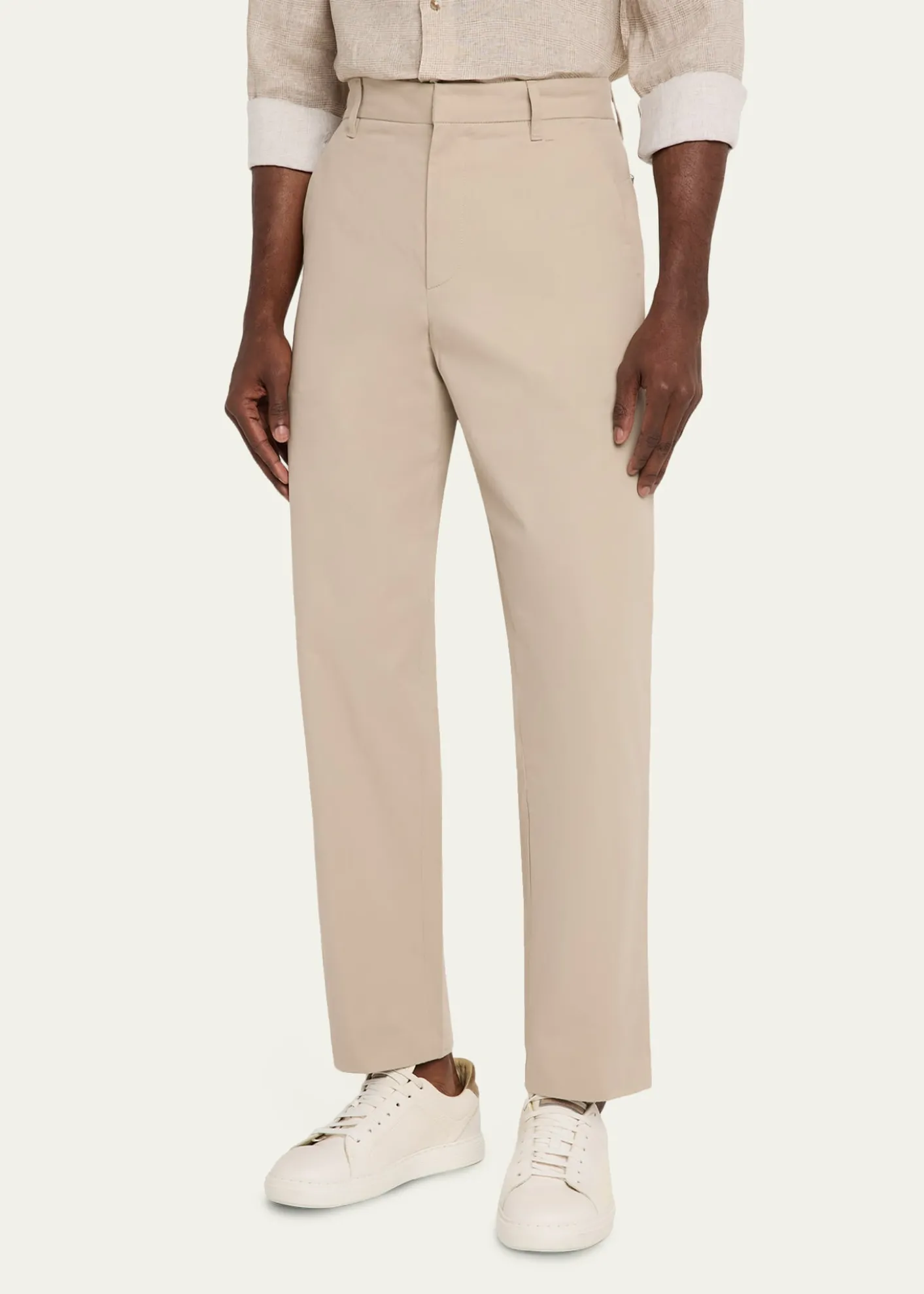 SeaseMen's Cotton Chino Tech Pants