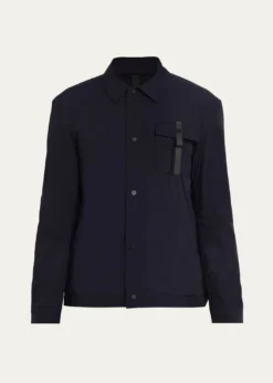 SeaseMen's Jib Set Stretch Nylon Overshirt