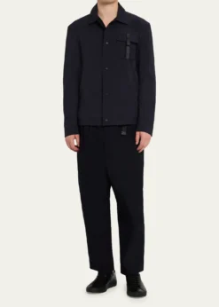 SeaseMen's Jib Set Stretch Nylon Overshirt