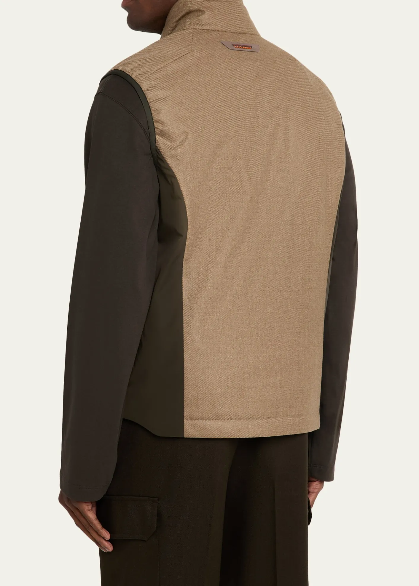SeaseMen's Predator 3.0 Wool and Cashmere Full-Zip Vest