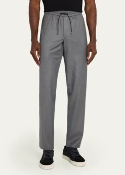SeaseMen's Summer Mindset Flannel Drawstring Pants