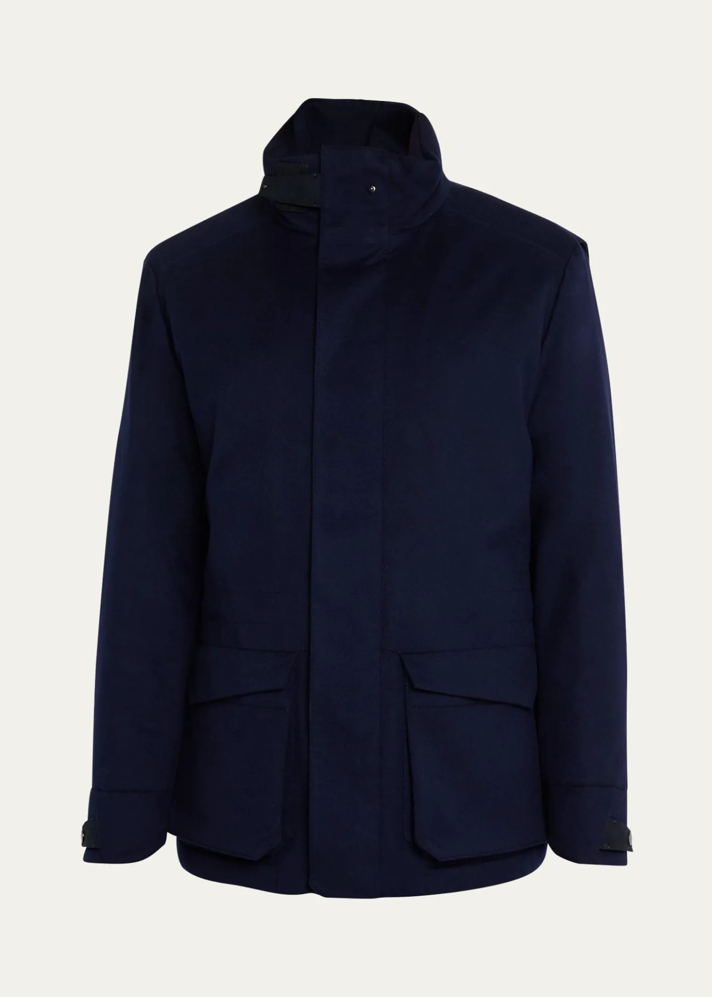 SeaseMen's Uptown Padded Cashmere Parka Jacket