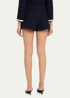 Self-PortraitBelted Boucle Skort
