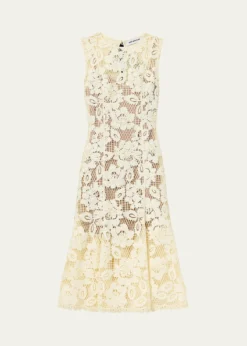 Self-PortraitCrochet Lace Midi Dress