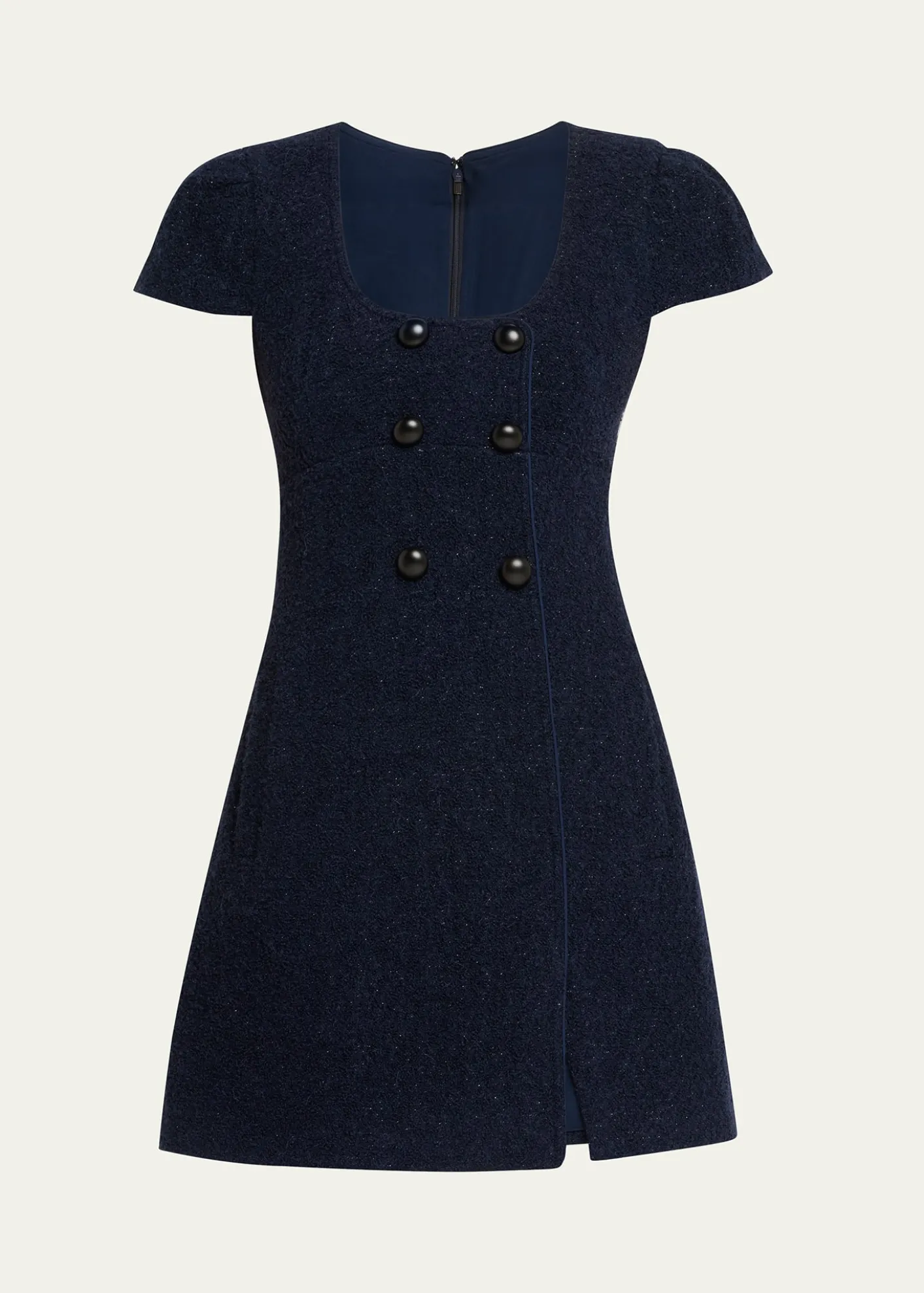 Self-PortraitTextured Boucle Mini Dress