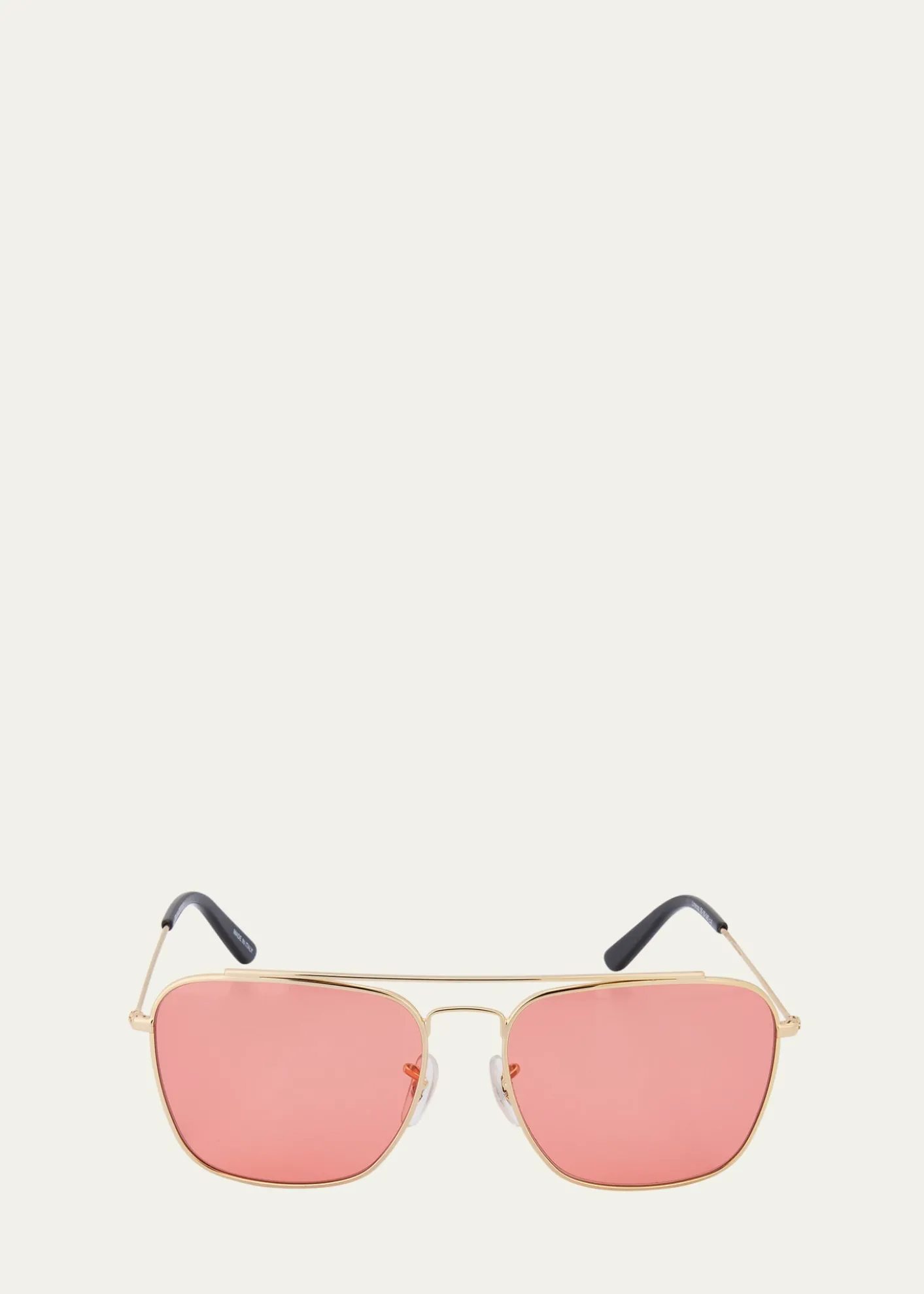 Selima OptiqueLorenza Square Metal Sunglasses