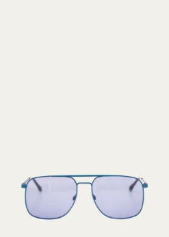 Selima Optique x ZankovToni Aviator Metal Sunglasses