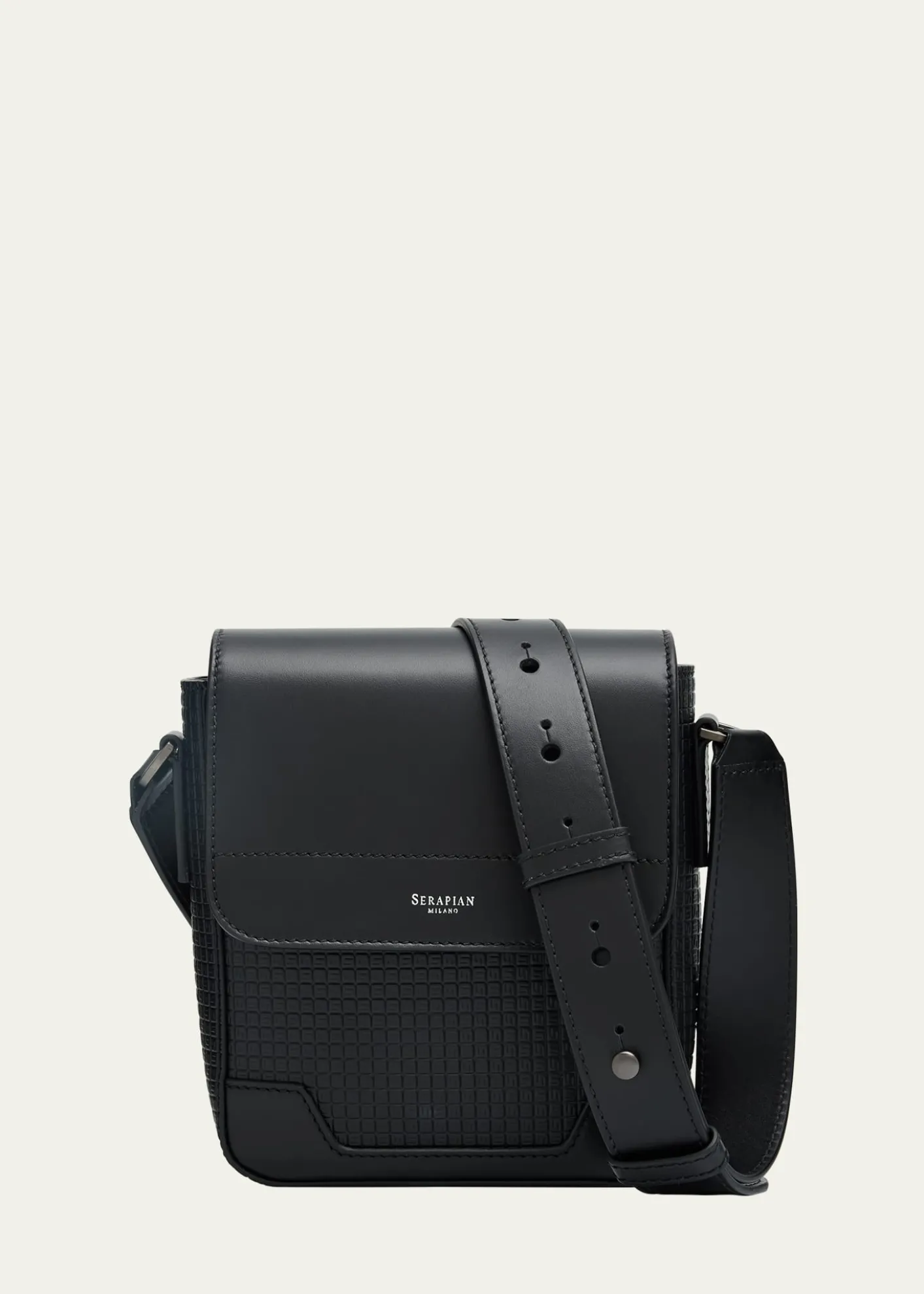SerapianMen's Small Stepan North/South Envelope Crossbody Bag