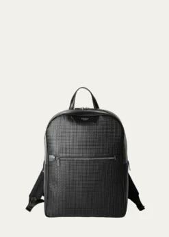 SerapianMen's Stepan and Leather Backpack