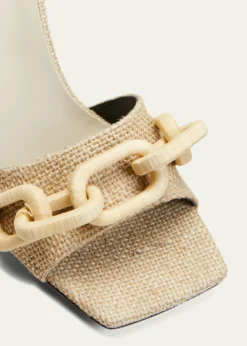 Serena UziyelCatena Chain Mule Sandals