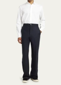 SETCHUFlannel Straight Leg Pants