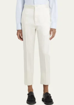 SETCHUOrigami Button Cuff Silk Pants