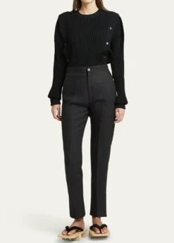 SETCHUOrigami Skinny Wool Pants