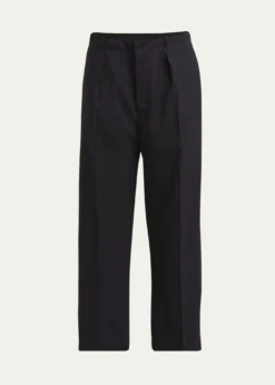 SETCHUPleated Wool Gabardine Chino Pants