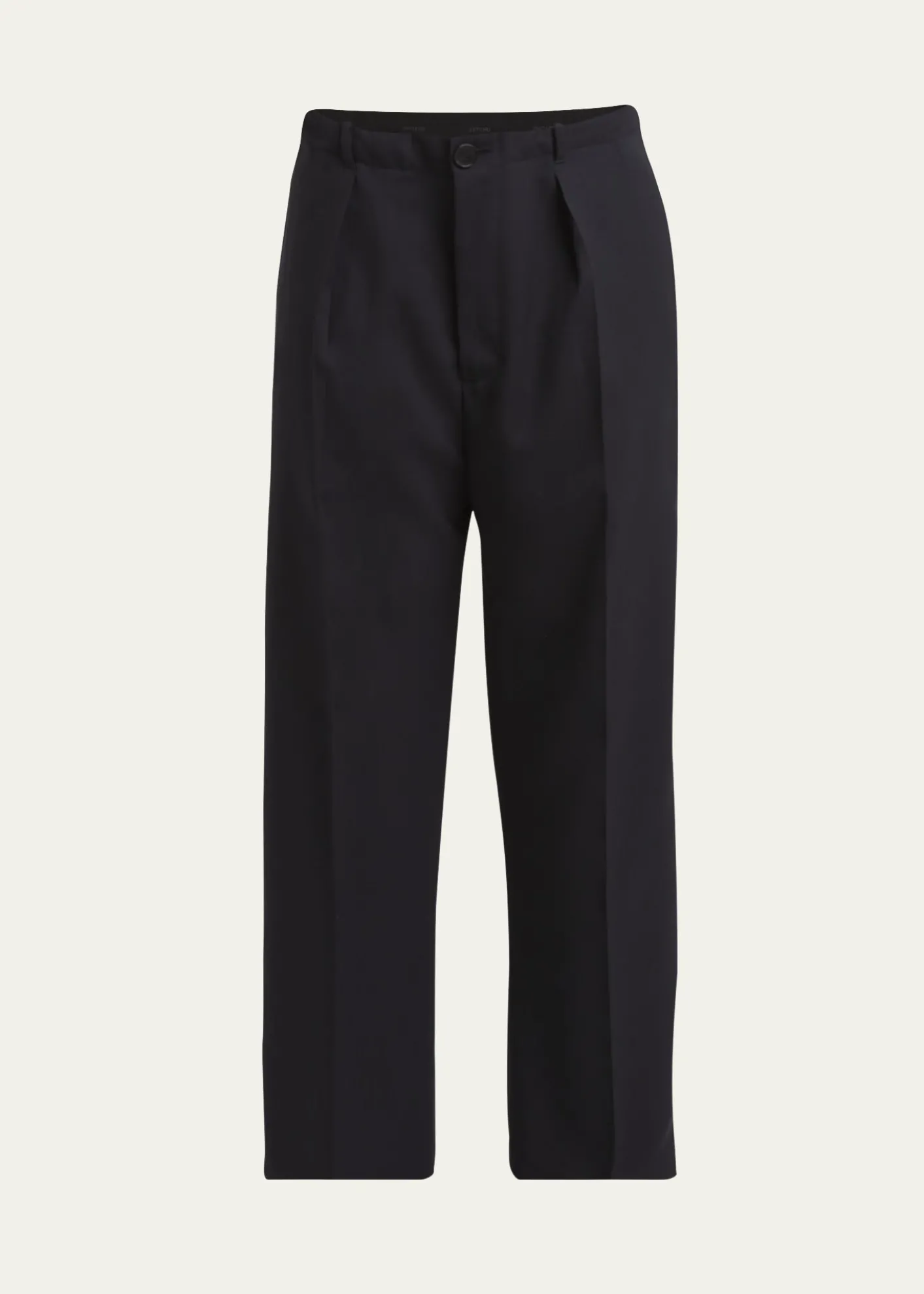 SETCHUPleated Wool Gabardine Chino Pants