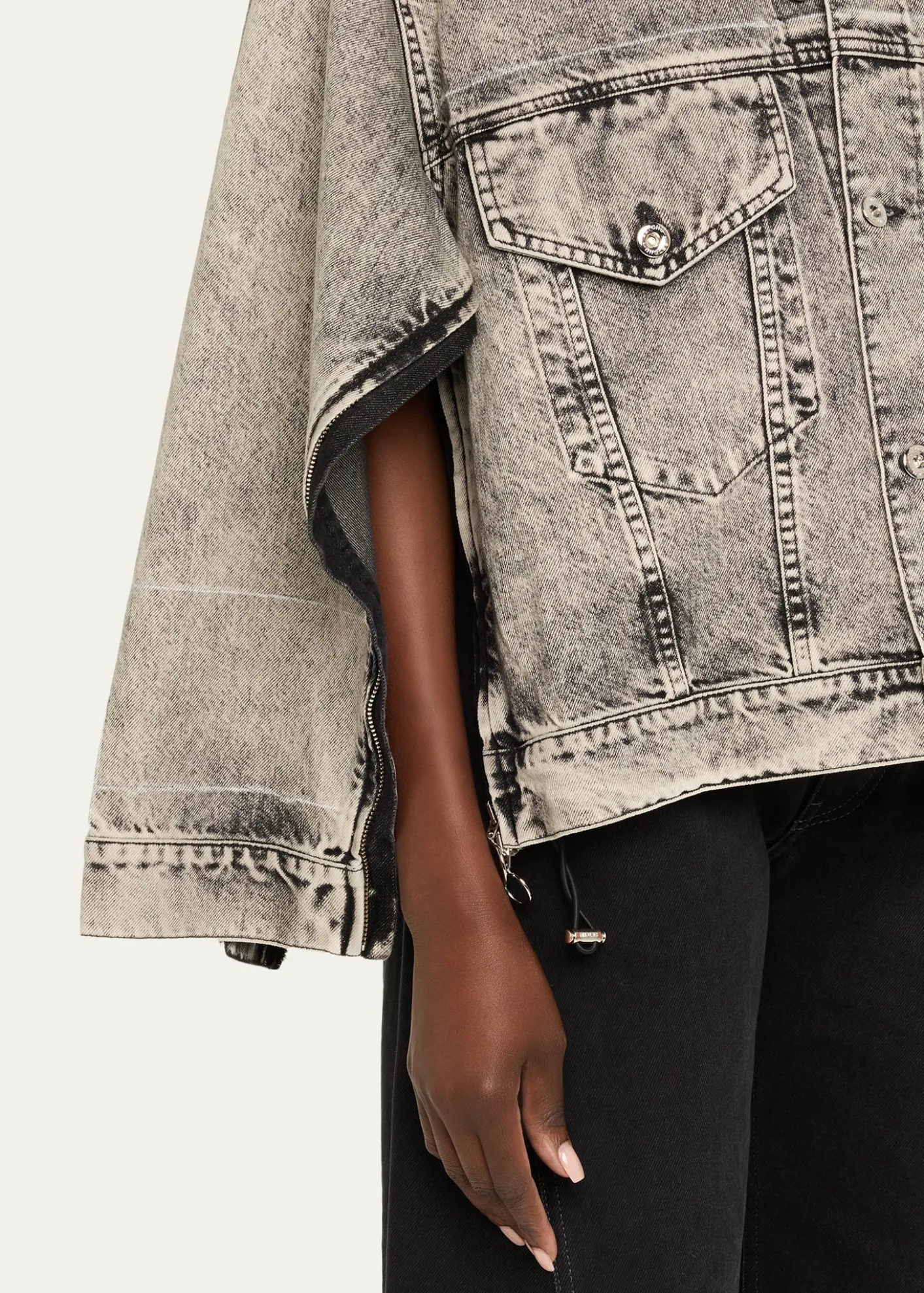 SETCHURuche Washed Denim Jacket