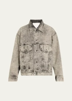 SETCHURuche Washed Denim Jacket