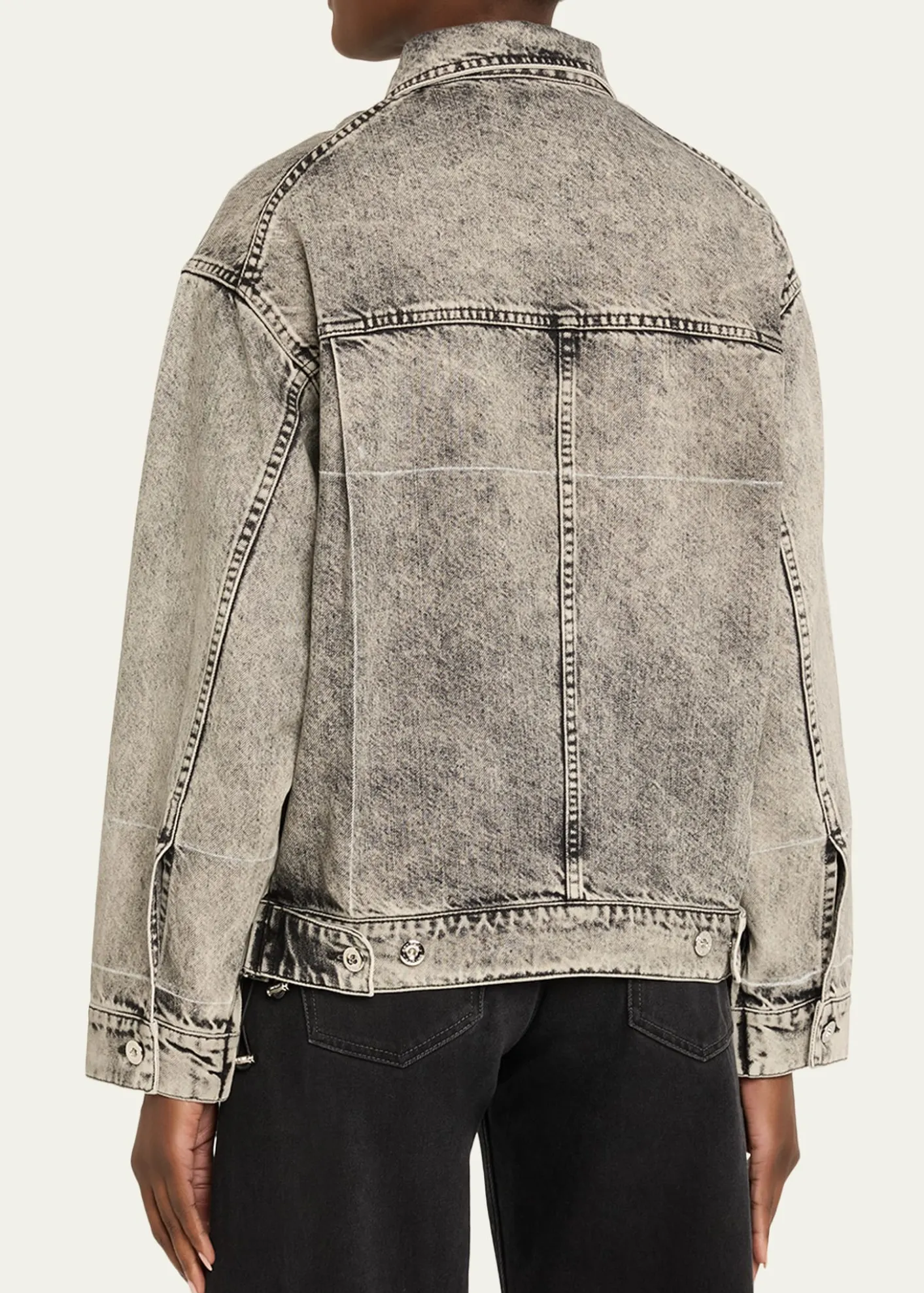 SETCHURuche Washed Denim Jacket