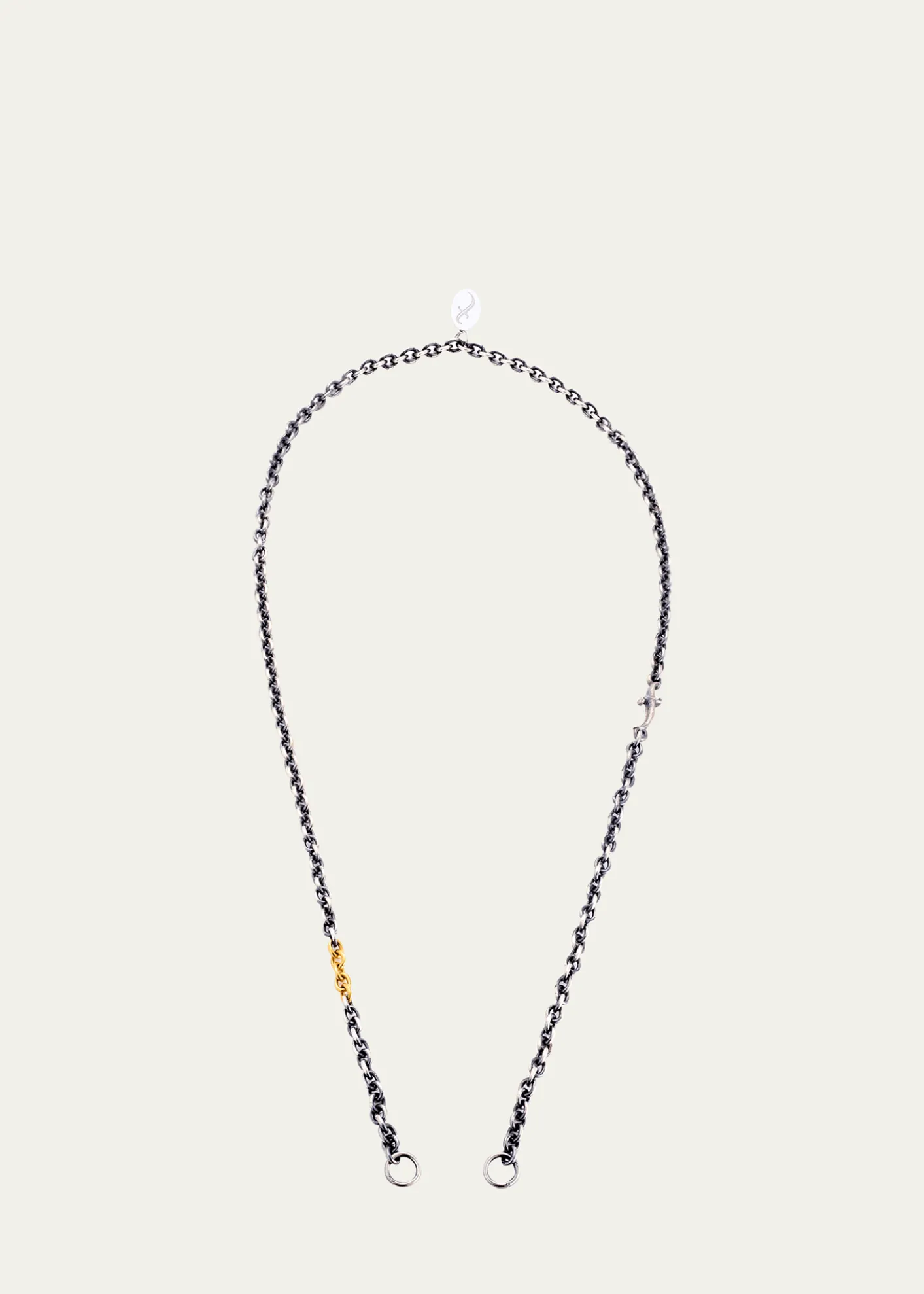 Sevan Bicakci24K Gold and Silver Open Necklace