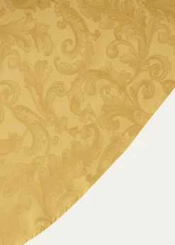 SferraAcanthus Jacquard Round Tablecloth, 104 "Dia