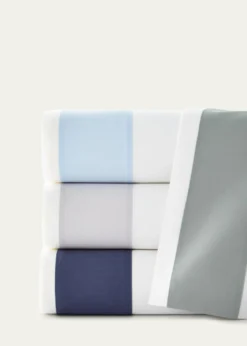 SferraModern Sateen Applique King Pillowcase